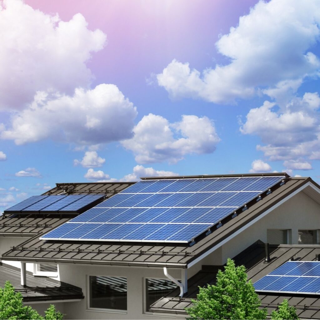 integrerede solceller i tag